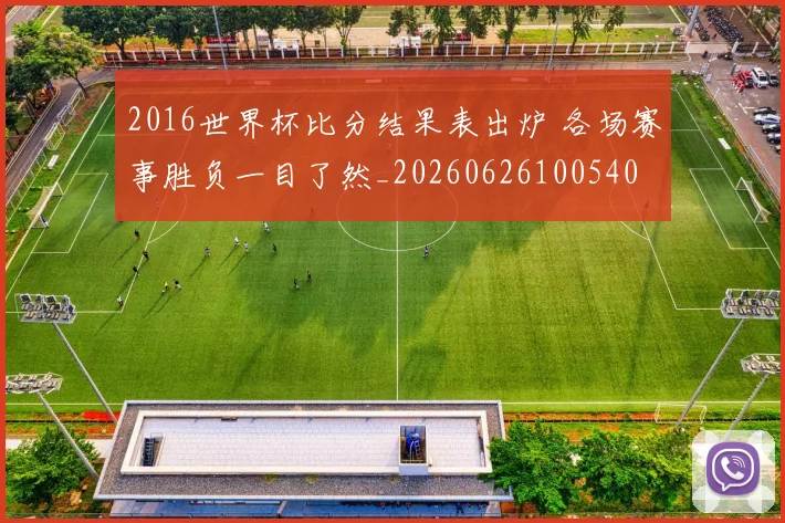 2016世界杯比分结果表出炉 各场赛事胜负一目了然_20260626100540