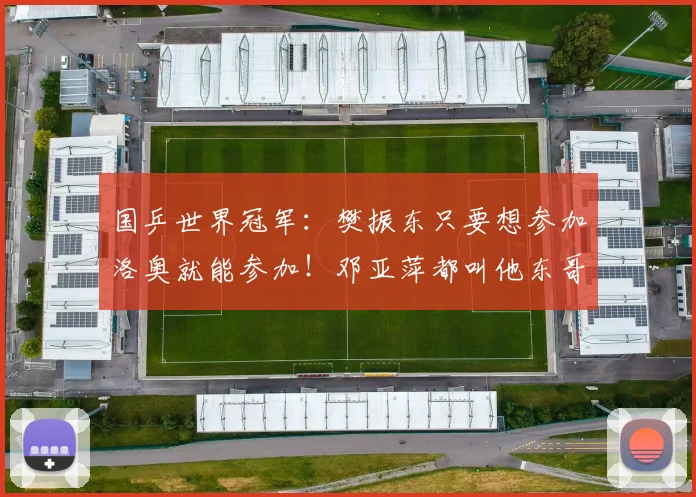 国乒世界冠军：樊振东只要想参加洛奥就能参加！邓亚萍都叫他东哥