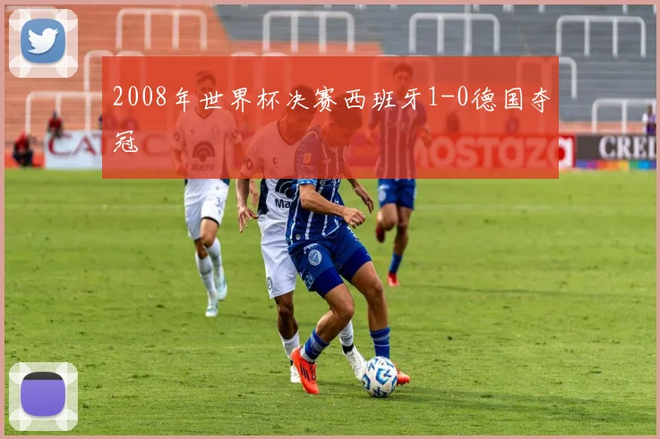 2008年世界杯决赛西班牙1-0德国夺冠
